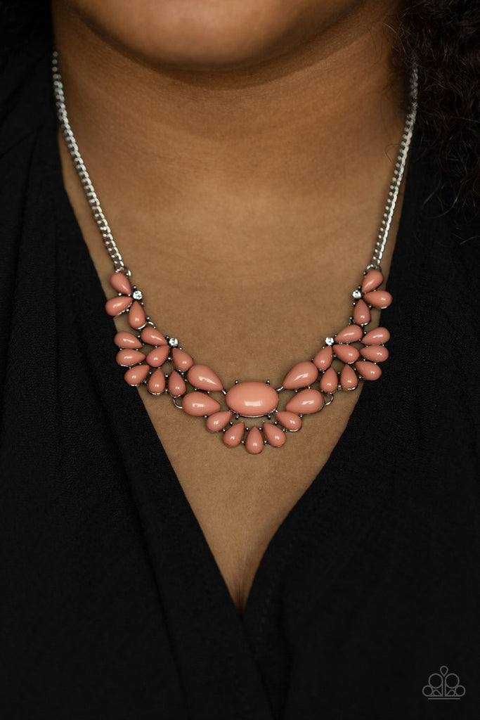 Secret GARDENISTA - Pink Necklace-Paparazzi - The Sassy Sparkle