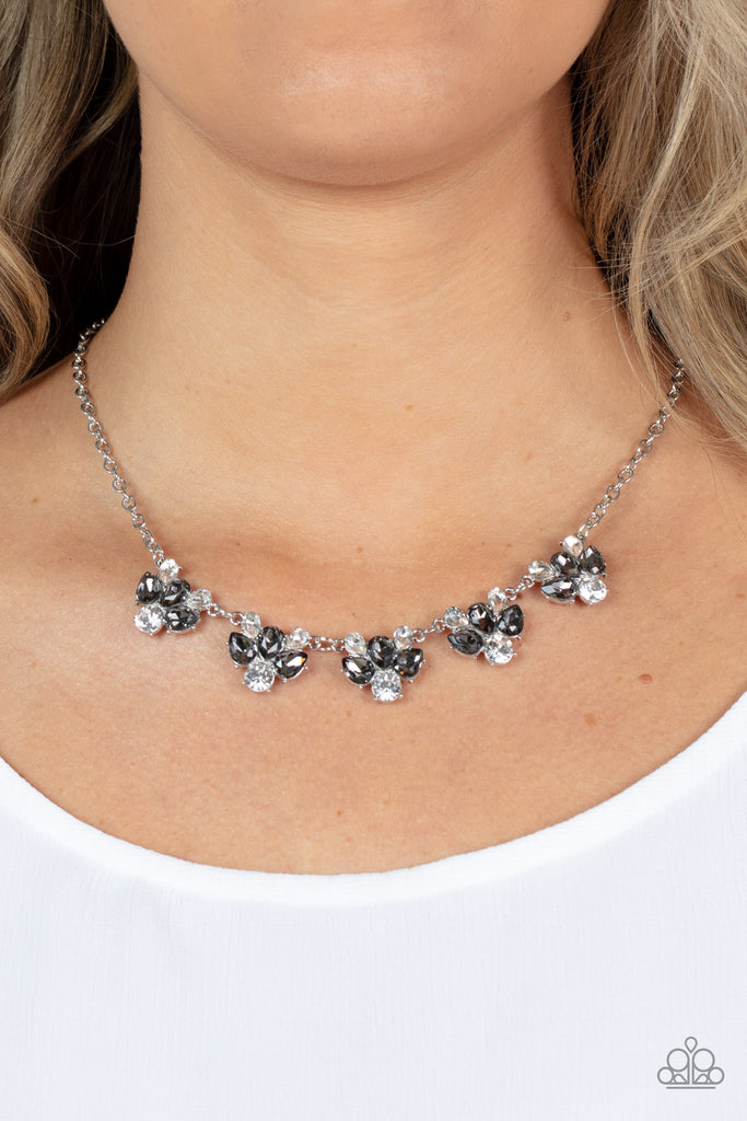 Envious Elegance - Silver Necklace-Paparazzi