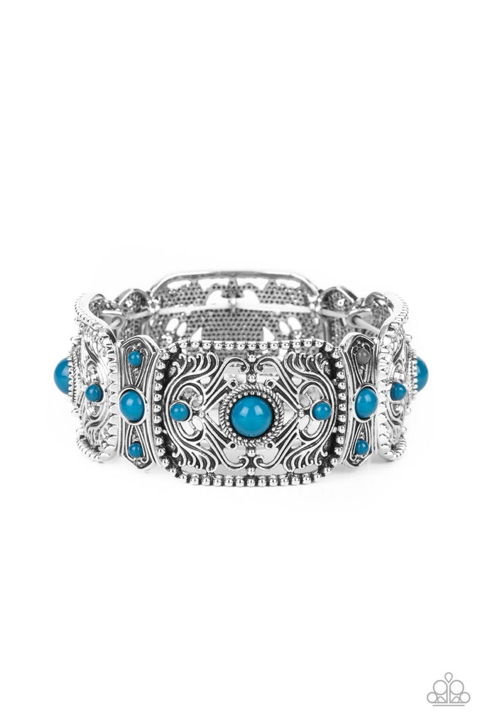 Going, Going, GONDOLA - Blue Paparazzi Bracelet - The Sassy Sparkle