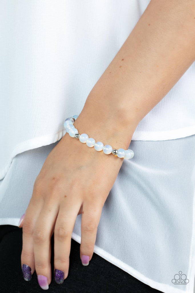 Forever and a DAYDREAM - White Bracelet-Paparazzi