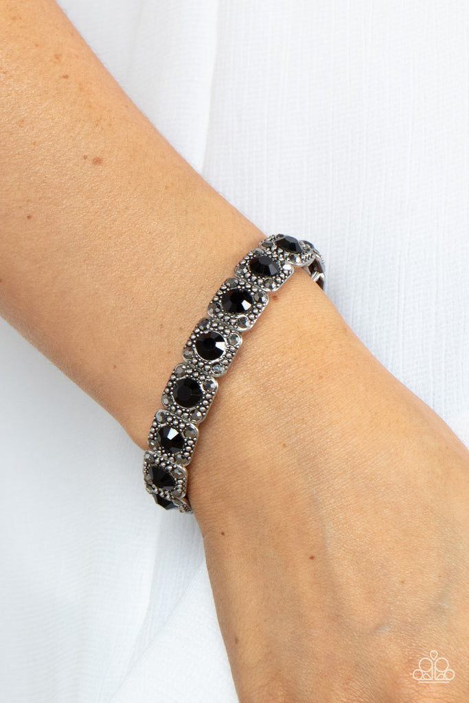 Cache Commodity - Black Bracelet-Paparazzi