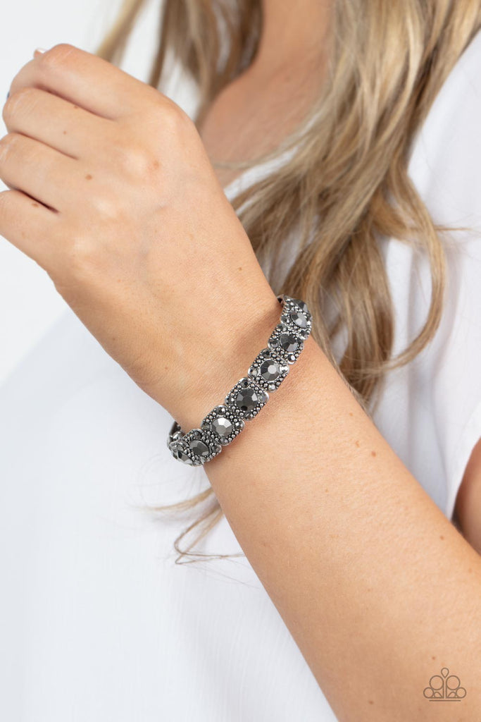 Cache Commodity - Silver Bracelet-Paparazzi