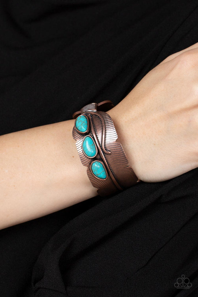 River Bend Relic - Copper Bracelet-Paparazzi