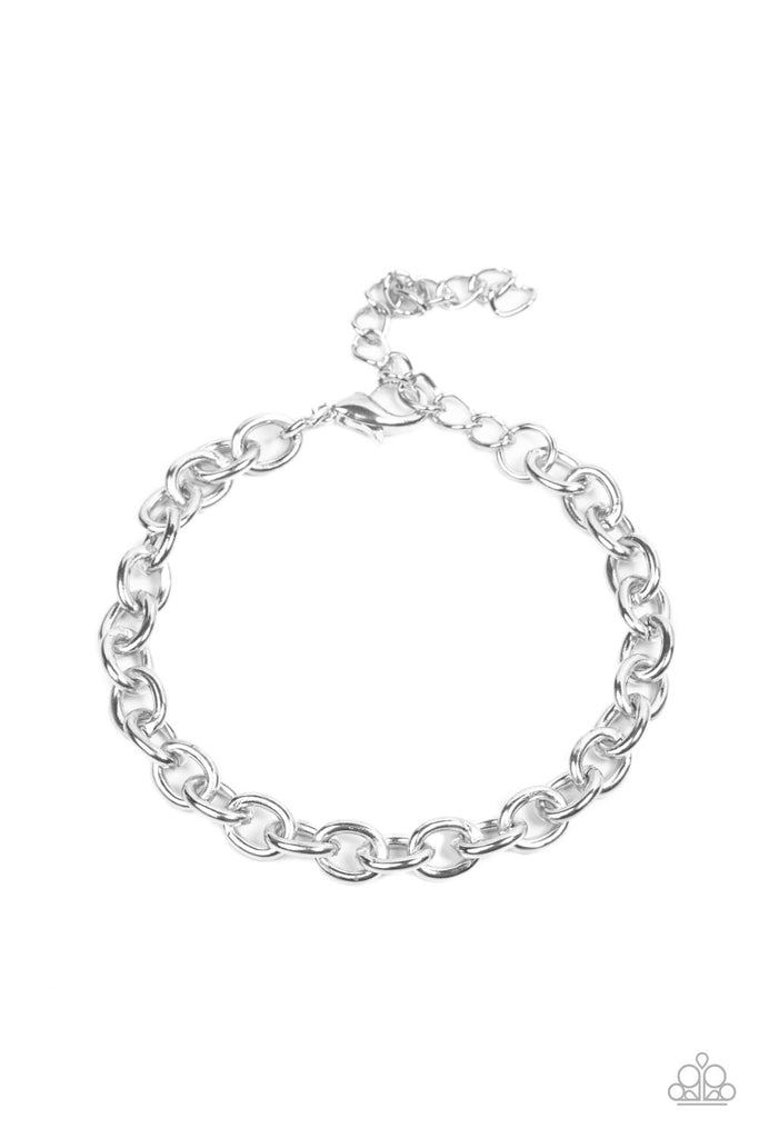 Intrepid Method - Silver Urban Bracelet-Paparazzi