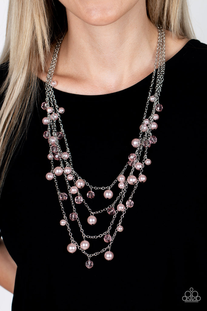 Vintage Virtuoso - Pink Paparazzi Necklace - The Sassy Sparkle