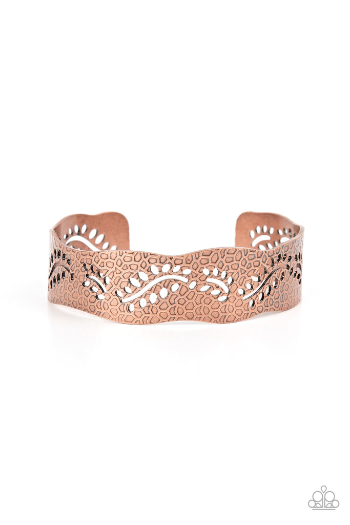 Savanna Oasis - Vintage Copper Bracelet-Paparazzi