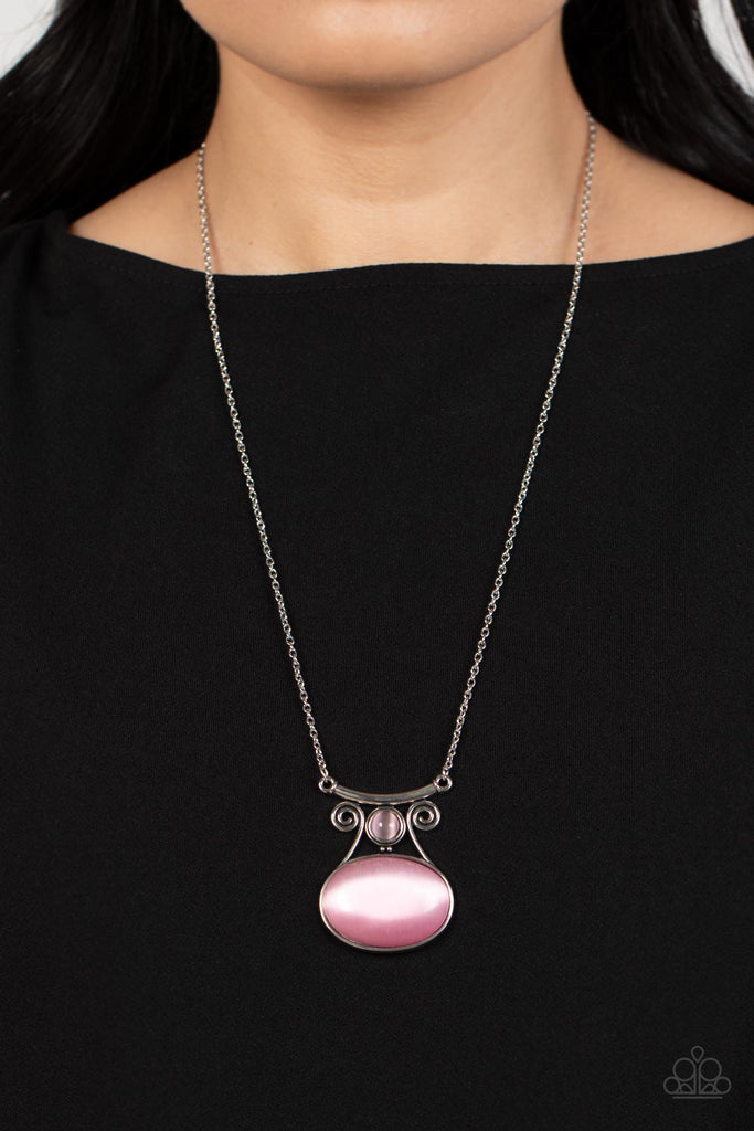 One DAYDREAM At A Time - Pink Necklace-Paparazzi