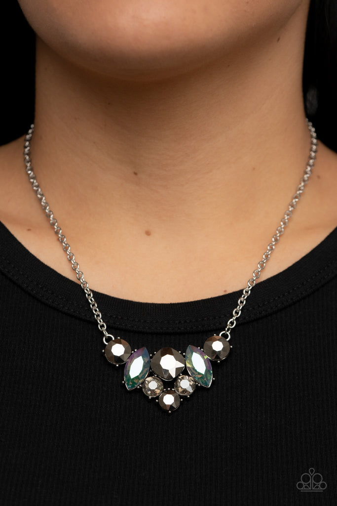 Lavishly Loaded - Silver Paparazzi Necklace - The Sassy Sparkle