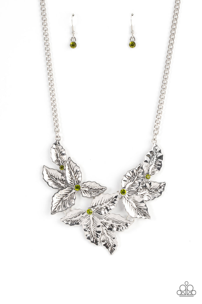 Holly Heiress - Green Paparazzi Necklace - The Sassy Sparkle