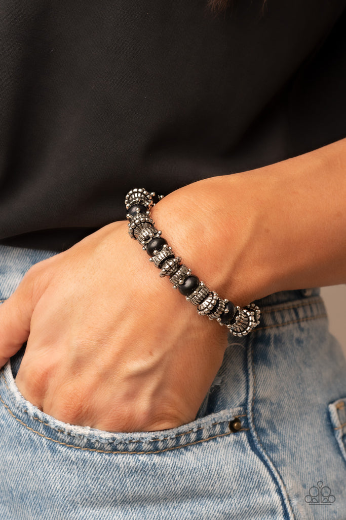 PRE ORDER Canyon Crusher - Black Paparazzi Bracelet - The Sassy Sparkle