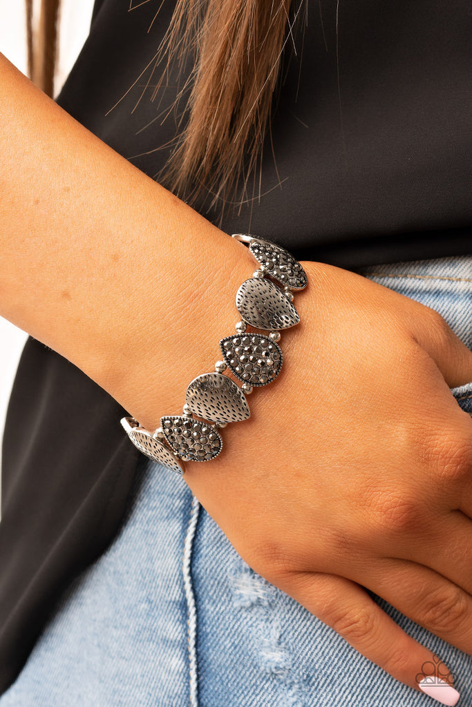 Playing Favorites - Silver Bracelet-Paparazzi