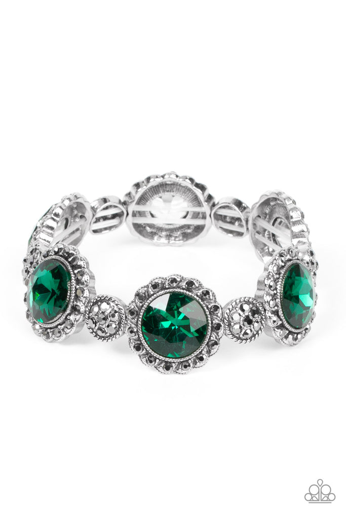 Palace Property - Green Paparazzi Bracelet - The Sassy Sparkle