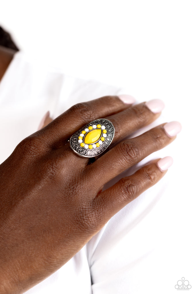 ARTISAN Expression - Yellow Ring-Paparazzi