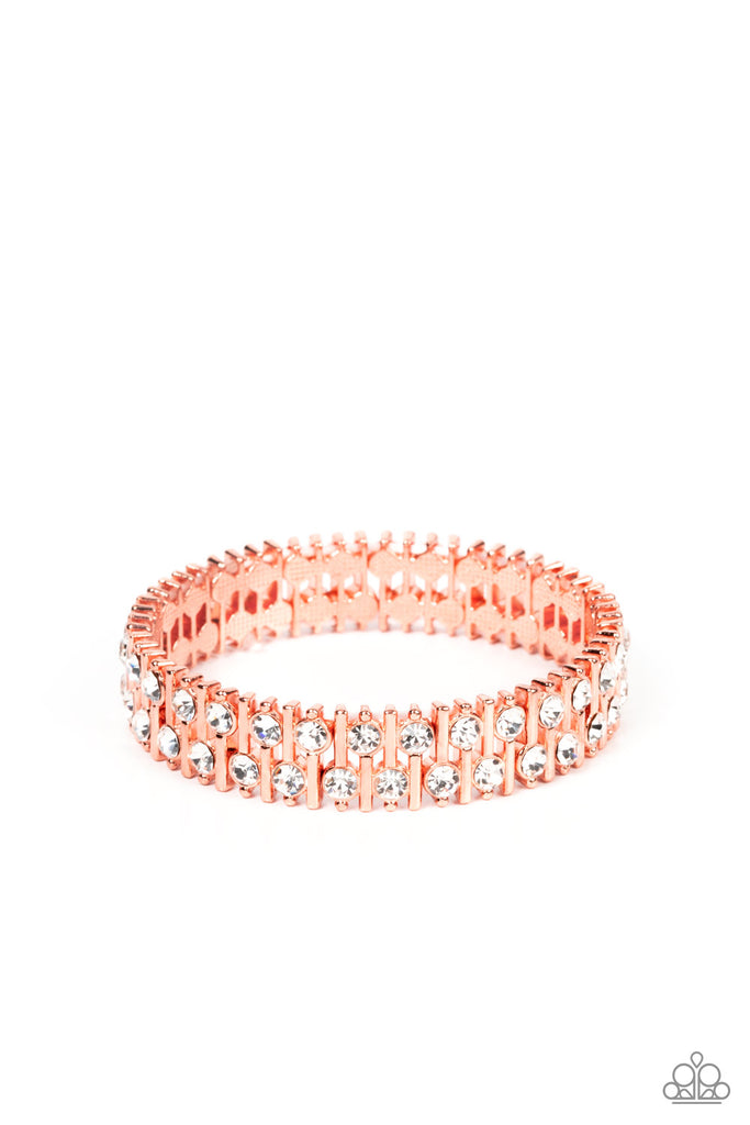 Generational Glimmer - Copper Paparazzi Bracelet - The Sassy Sparkle