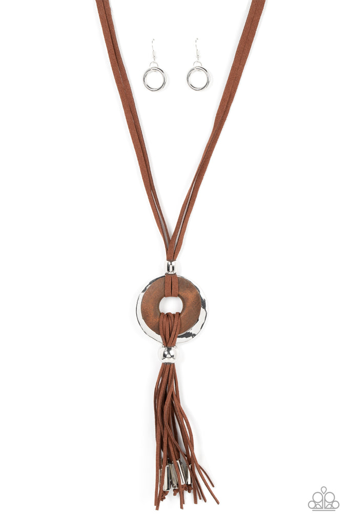 ARTISANS and Crafts - Brown Paparazzi Necklace - The Sassy Sparkle