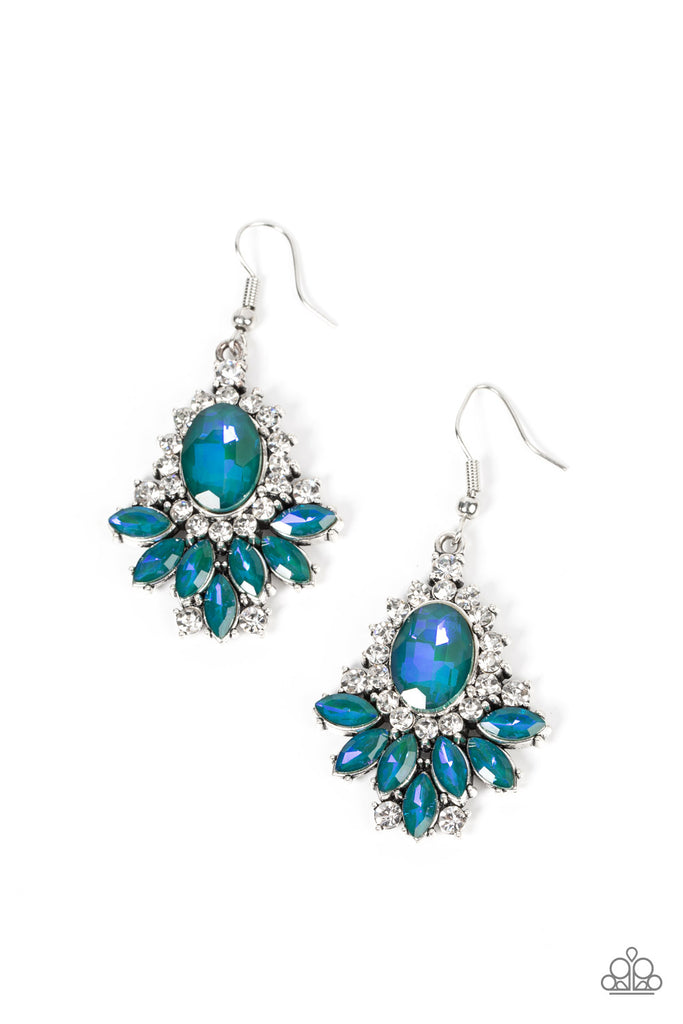Magic Spell Sparkle - Green Earring-Paparazzi