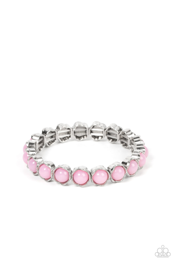 Lets be Buds - Pink Paparazzi Bracelet - The Sassy Sparkle