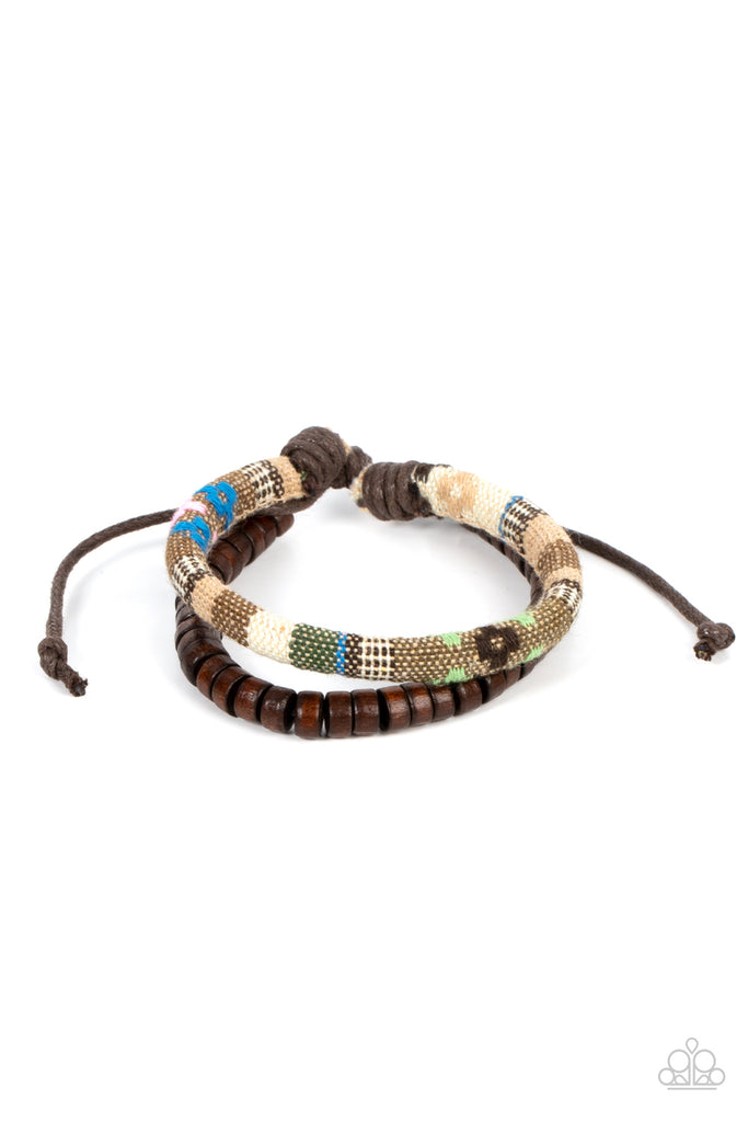 Pack your Poncho - Brown Paparazzi Bracelet - The Sassy Sparkle