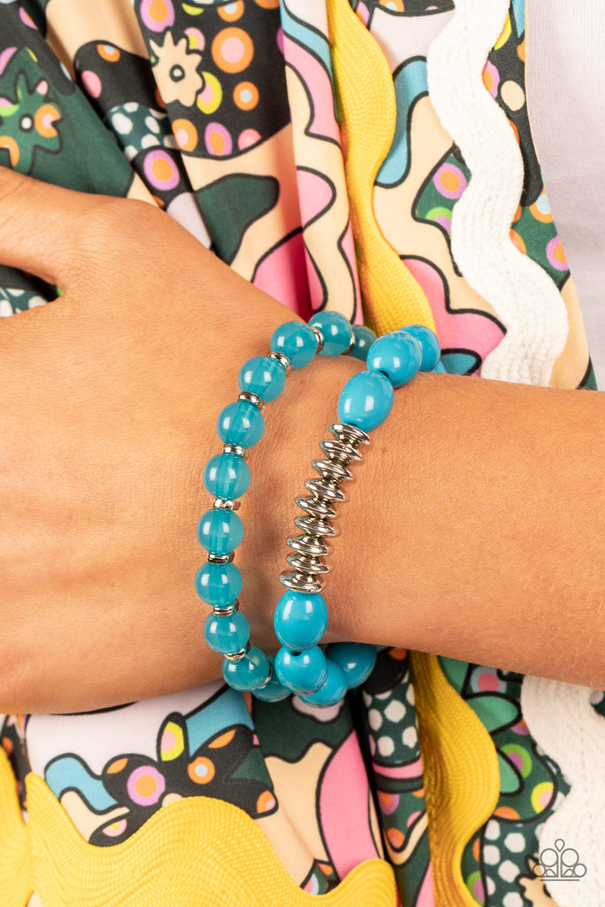 La Vida Vacation - Blue Bracelet-Paparazzi