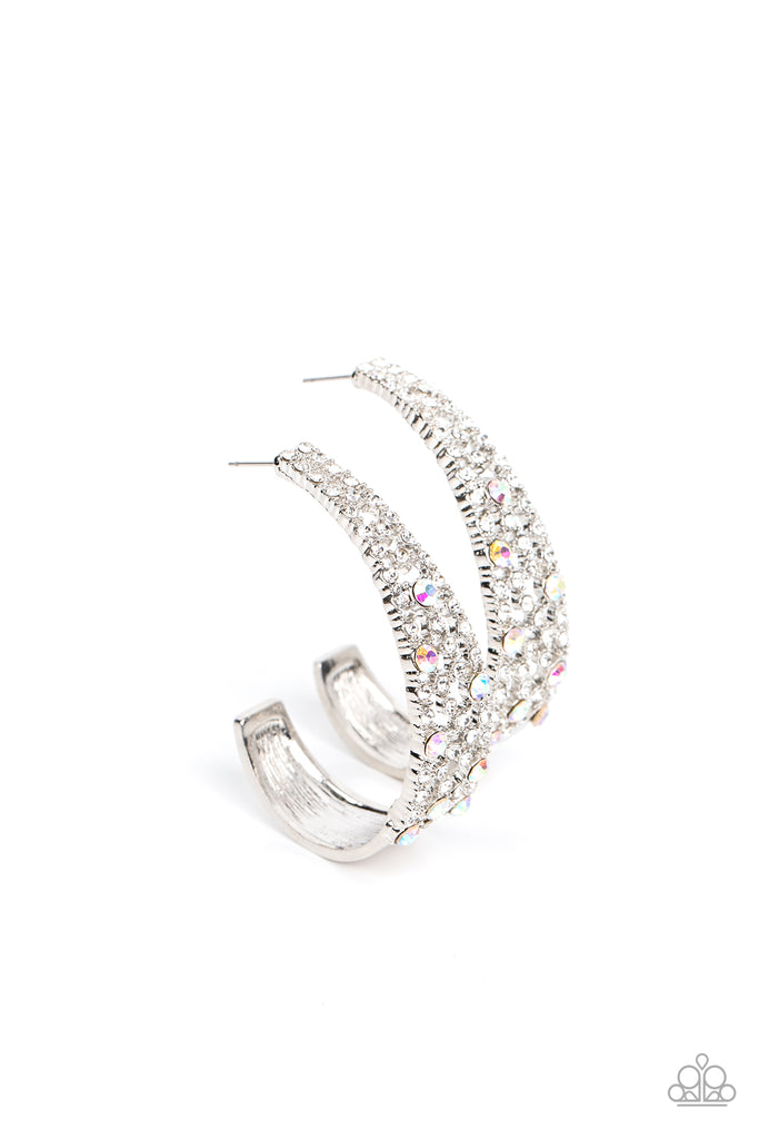 Cold as Ice - Multi Paparazzi Earring - The Sassy Sparkle