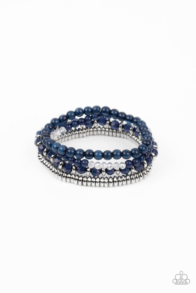 Destination Dreamscape - Blue Bracelet-Paparazzi