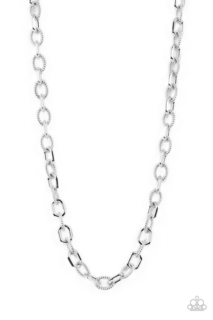 Paparazzi ♥ Stop and Reflect - Silver ♥ Necklace – LisaAbercrombie