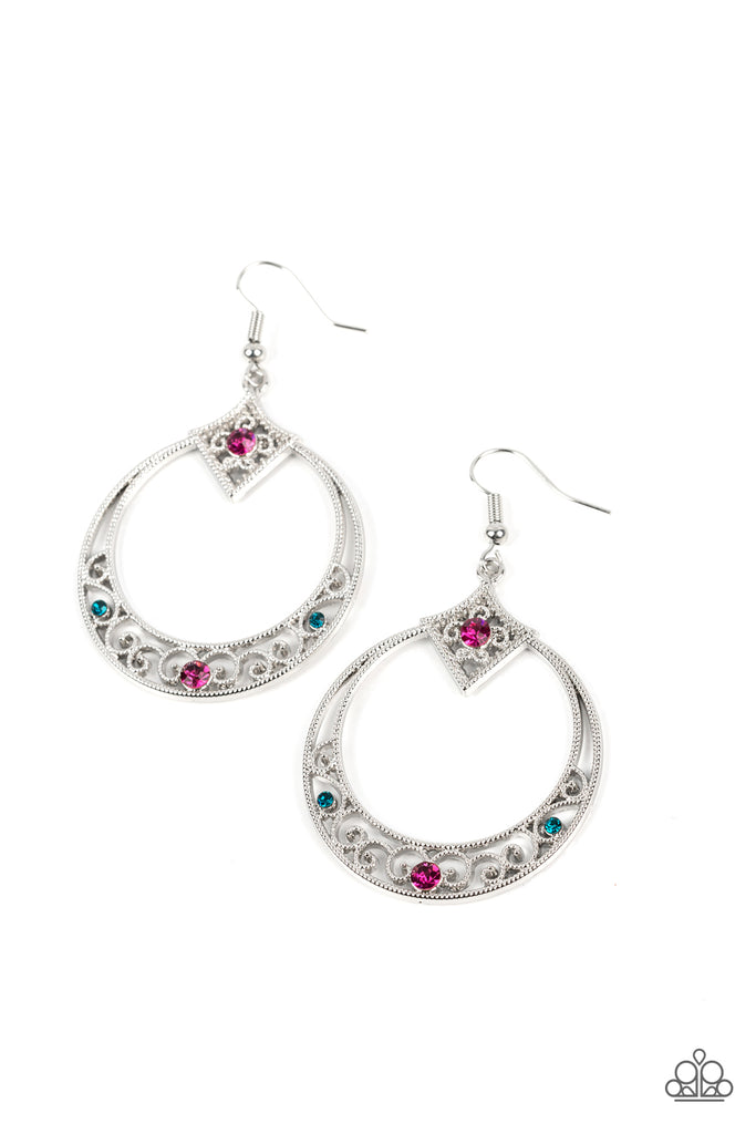 Royal Resort - Multi Earring-Paparazzi