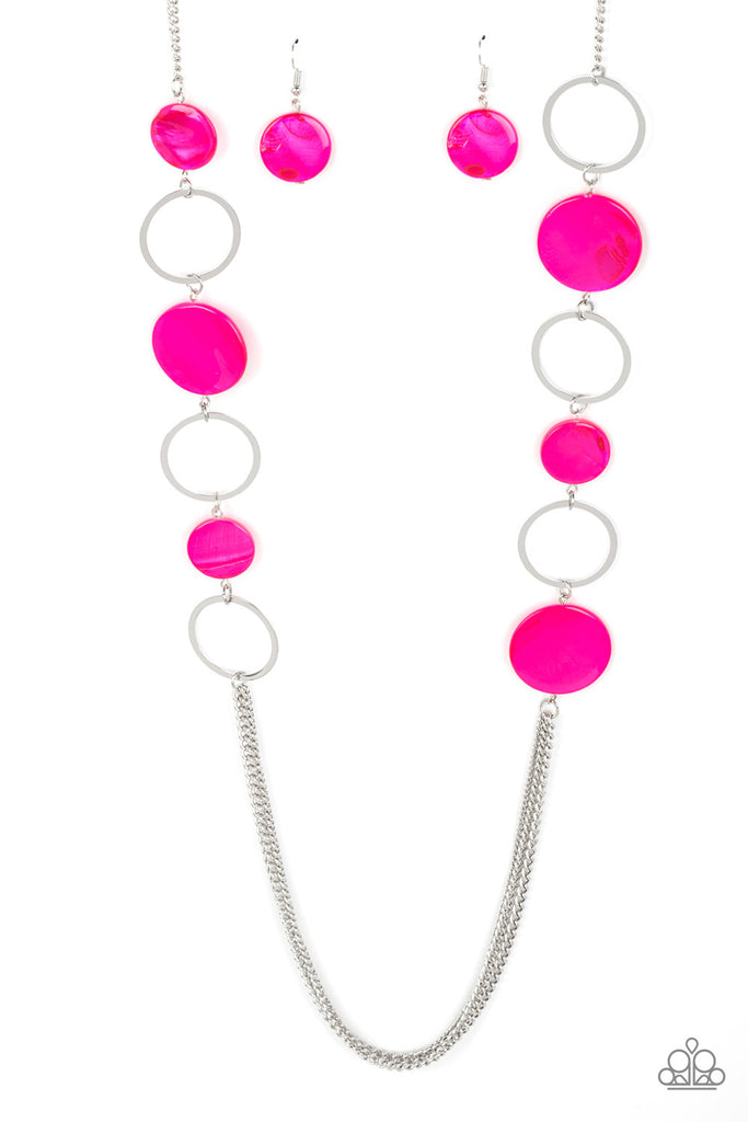 Beach Hub - Pink Paparazzi Necklace - The Sassy Sparkle