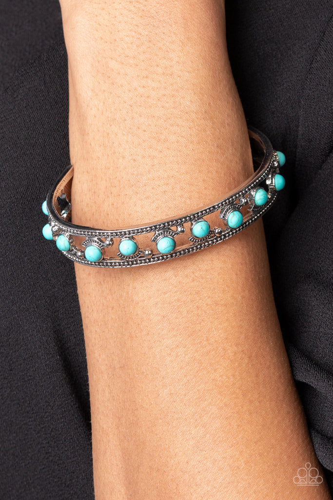 Badlands Bliss - Blue Paparazzi Bracelet - The Sassy Sparkle