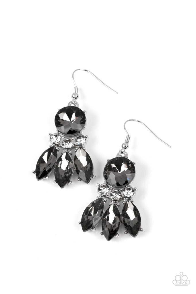 To have and to SPARKLE - Silver Earring-Paparazzi