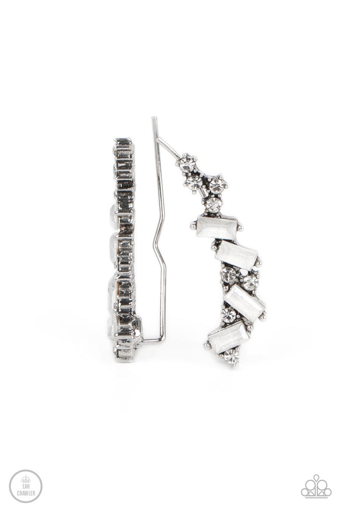 Stay Magical - White Paparazzi Earring - The Sassy Sparkle