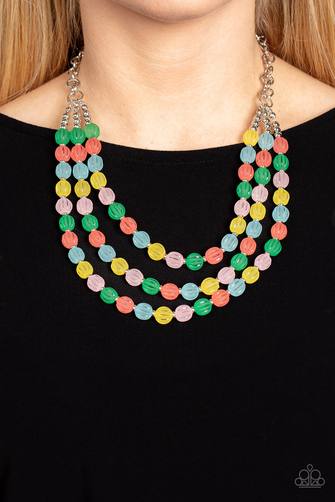 Summer Surprise - Multi Necklace-Paparazzi