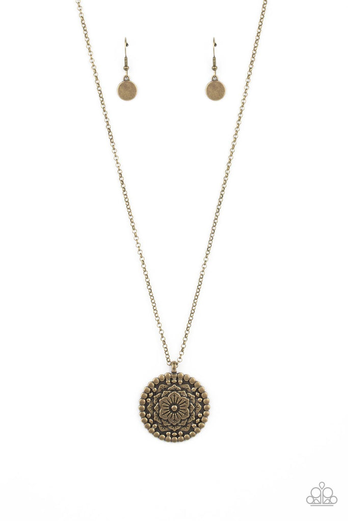 Summer HOMESTEAD - Brass Necklace-Paparazzi