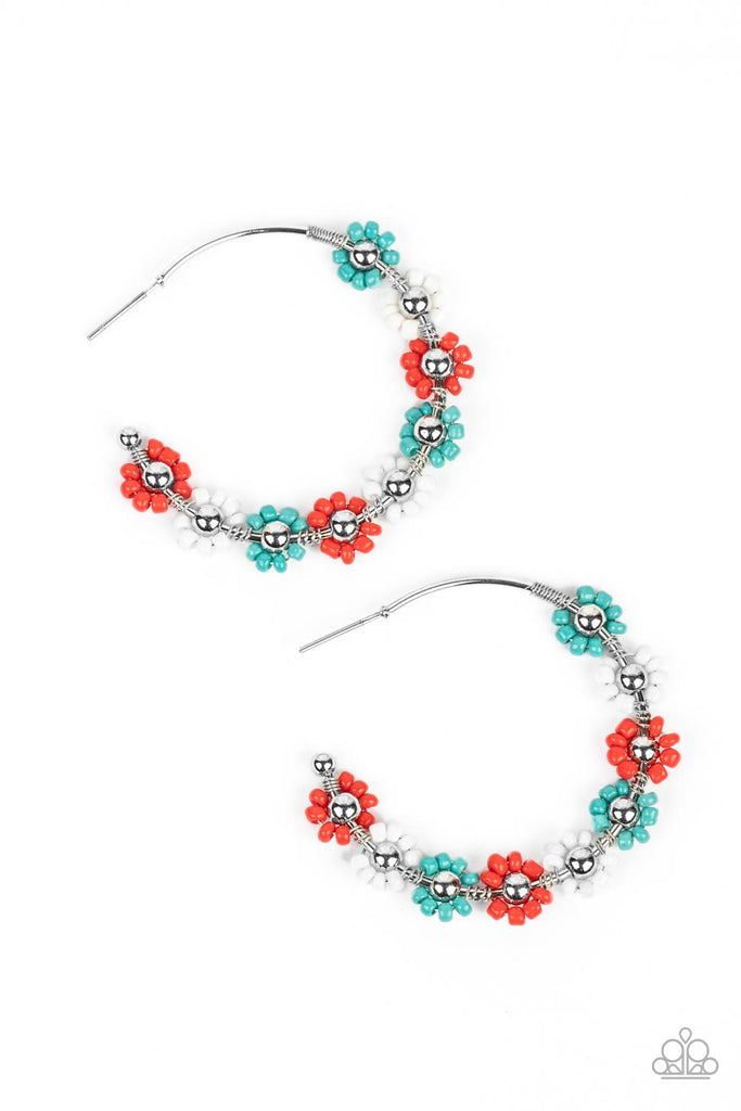 Growth Spurt - Red Paparazzi Earring - The Sassy Sparkle