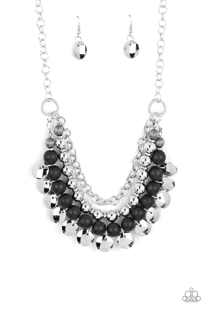 Leave Her Wild - Black Paparazzi Necklace - The Sassy Sparkle