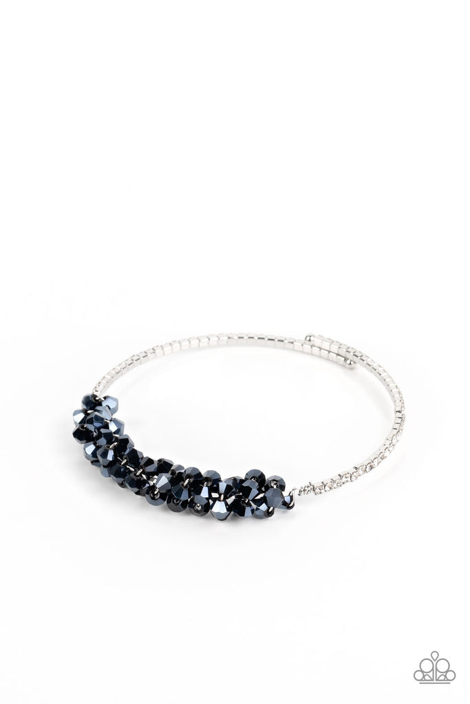 BAUBLY Personality - Blue Bracelet-Paparazzi - The Sassy Sparkle