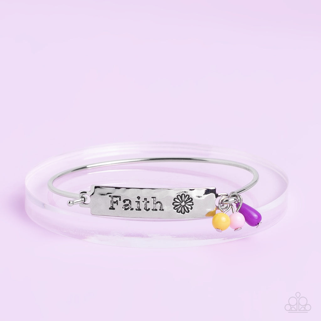 Flirting with Faith - Purple Paparazzi Bracelet - The Sassy Sparkle