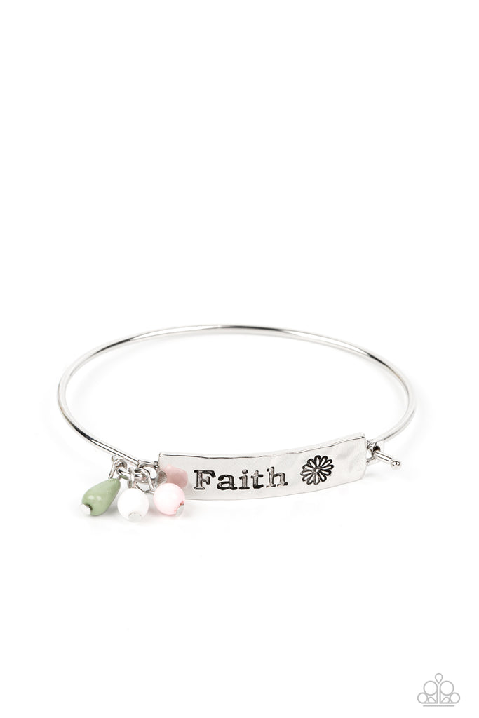 Flirting with Faith - Green Paparazzi Bracelet - The Sassy Sparkle