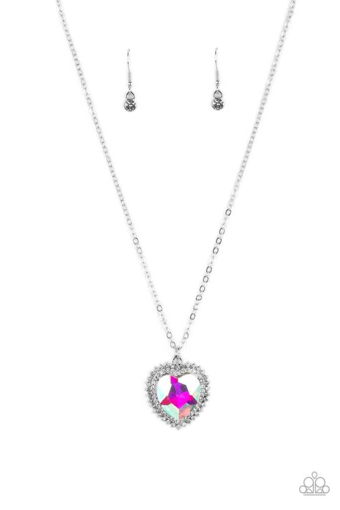 Sweethearts Stroll - Multi Paparazzi Necklace - The Sassy Sparkle