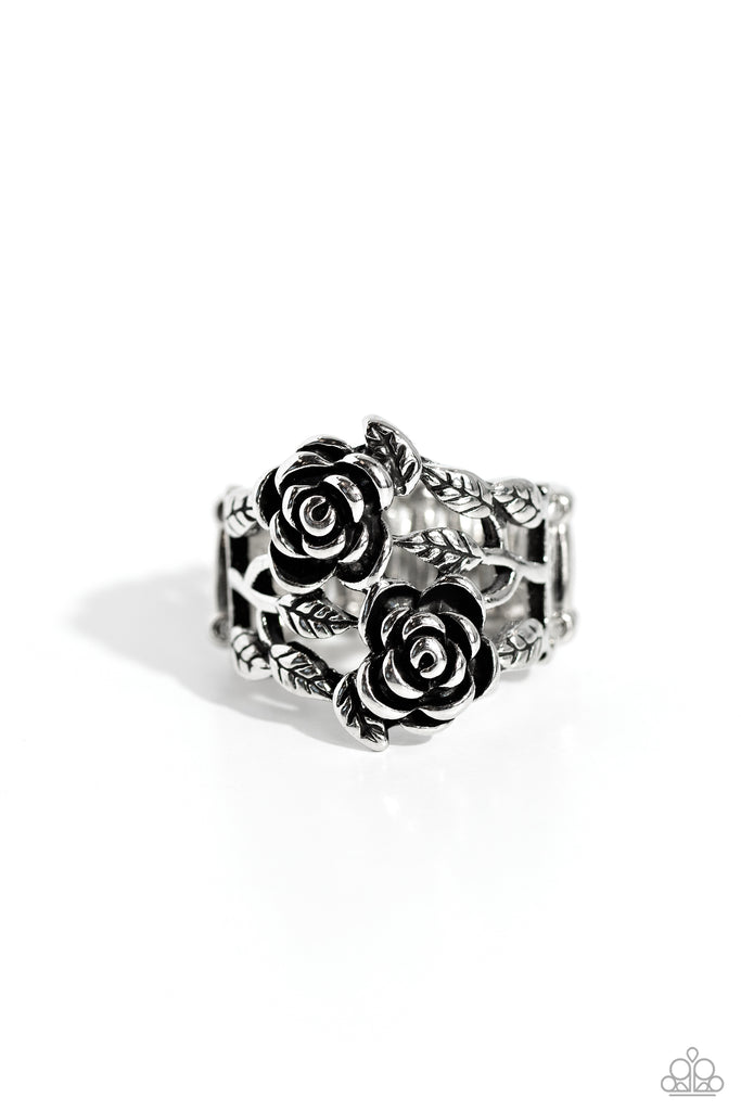 Anything ROSE - Silver Paparazzi Ring - The Sassy Sparkle