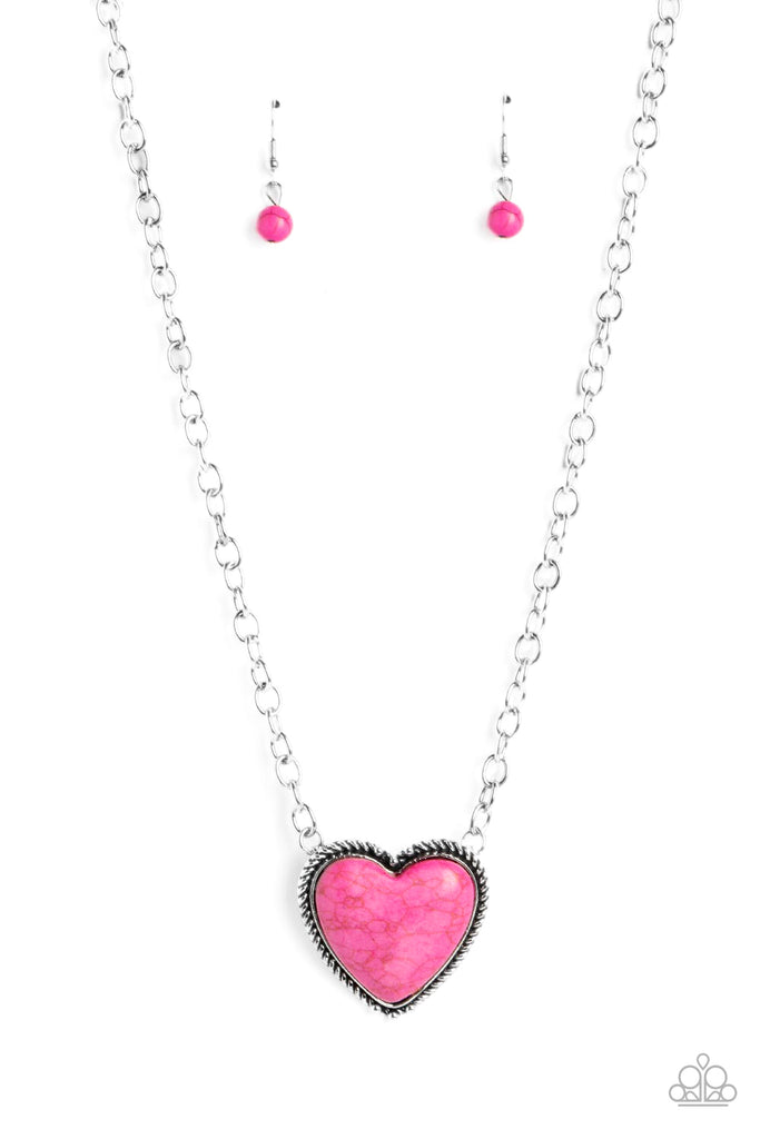 Authentic Admirer - Pink Paparazzi Necklace - The Sassy Sparkle