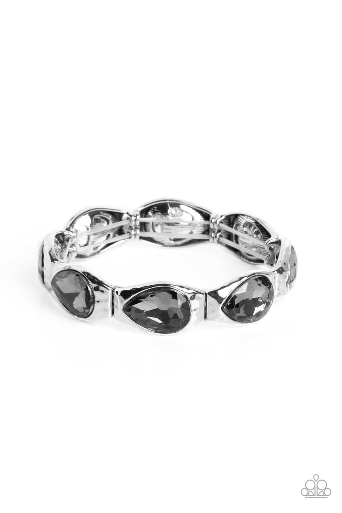 Formal Fanfare - Silver Bracelet-Paparazzi