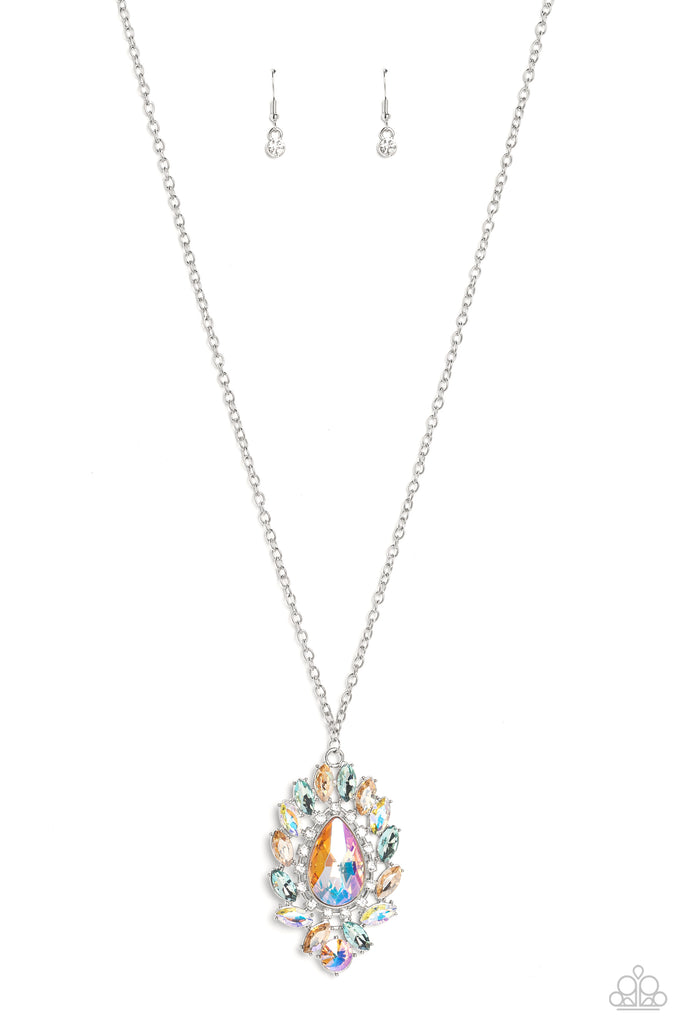 Over the TEARDROP - Multi Necklace-Paparazzi