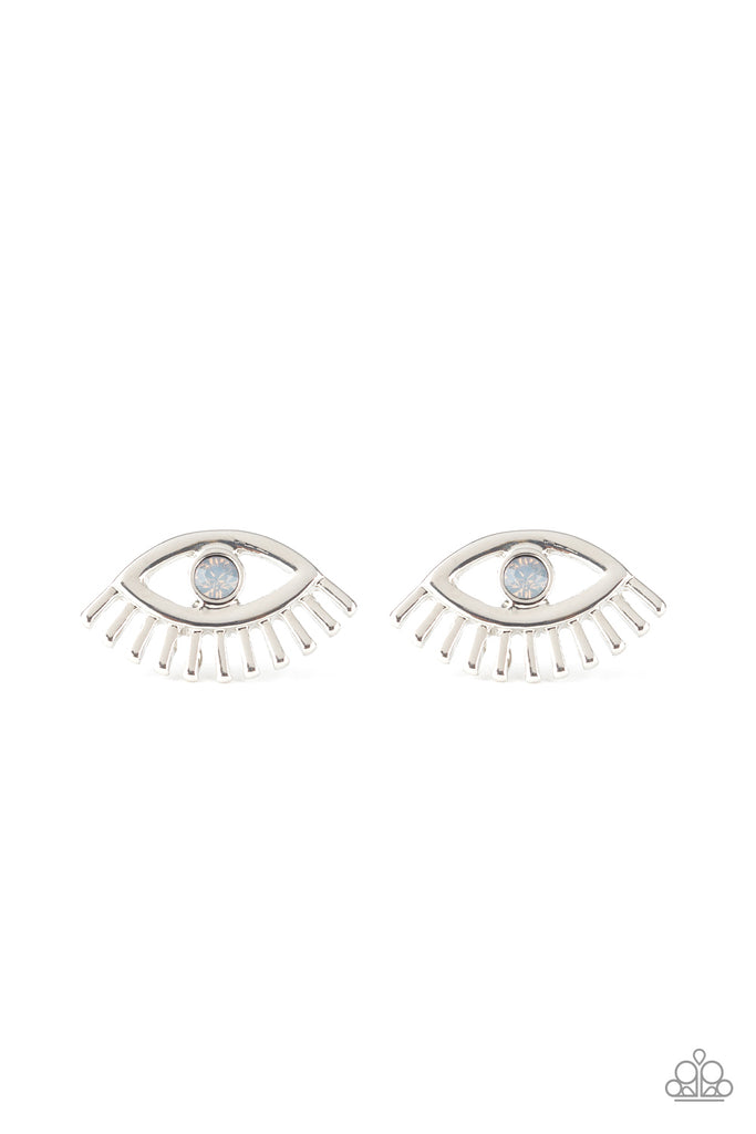 Don't Blink-Multi Earring-Unique-Funky-Eye Shaped-Paparazzi - The Sassy Sparkle