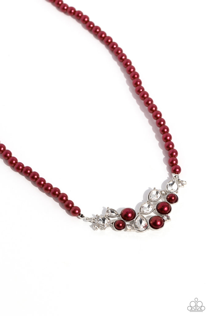 Pampered Pearls - Red - The Sassy Sparkle