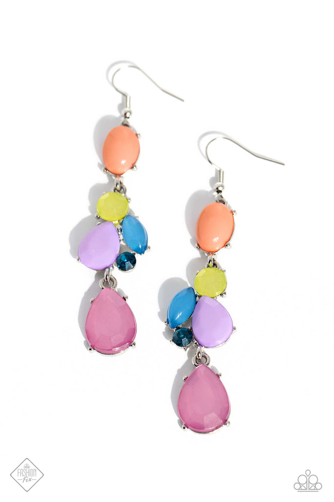 Mystifying Matinee - Multi Earring-Paparazzi