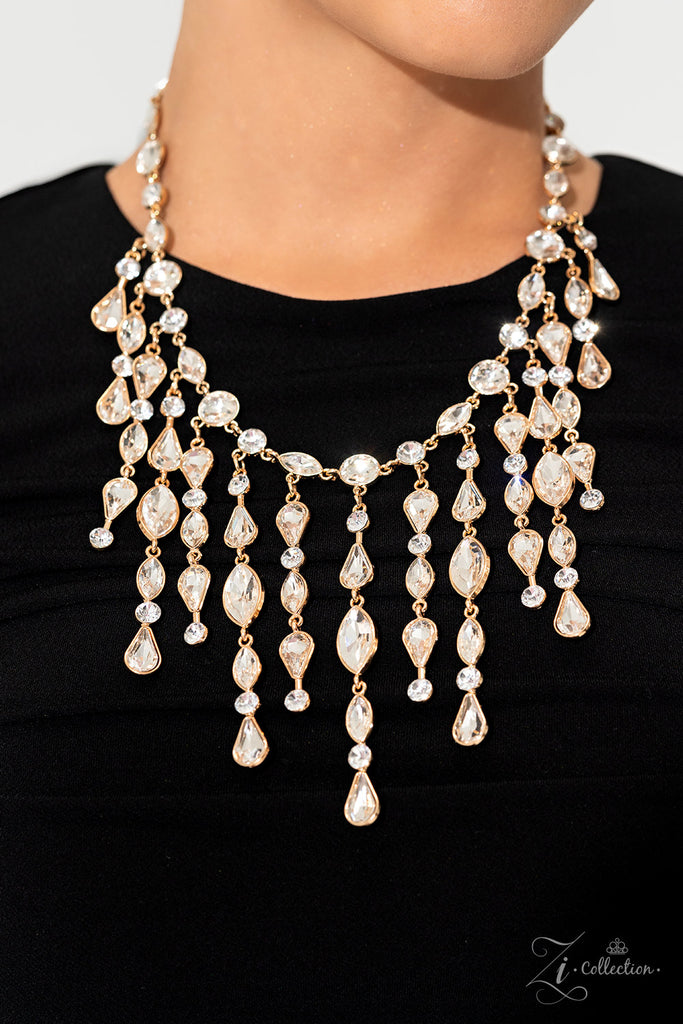 Alluring - Gold Paparazzi Necklace