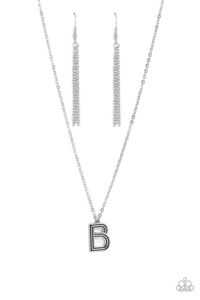 Leave Your Initials - Silver - B - The Sassy Sparkle
