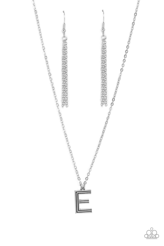 Leave Your Initials - Silver - E - The Sassy Sparkle