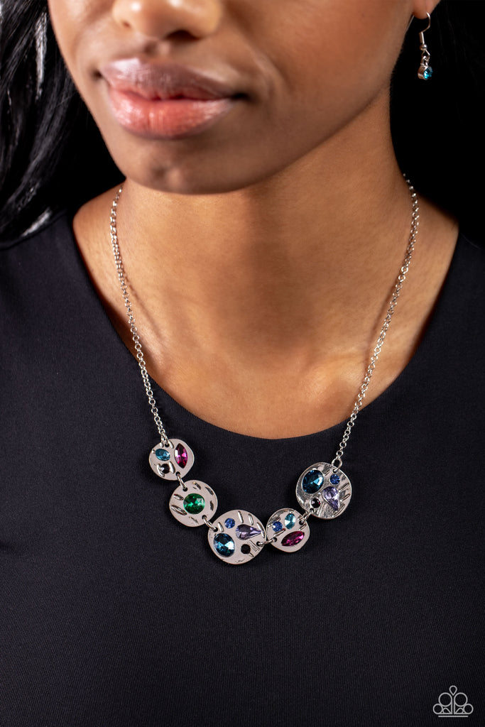 Handcrafted Honor - Multi Necklace-Paparazzi